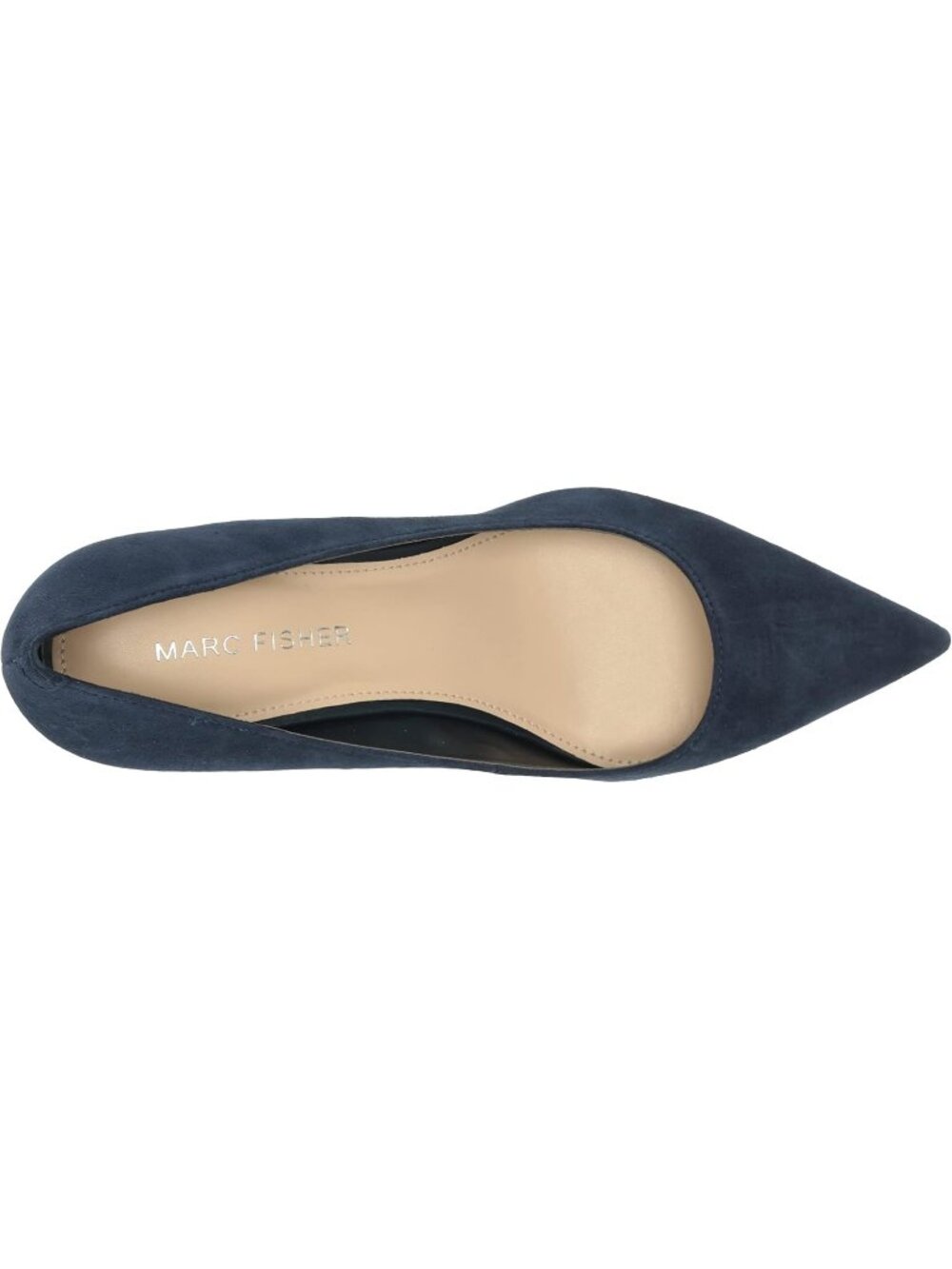 Women Baltic Blue Modern Pointed Toe Alola Dress Casual Pumps Pull On Heel Shoes - Picture 5 of 6